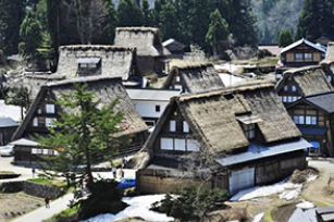 世界遺産五箇山合掌造り集落