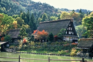 合掌造りの集落 飛騨の里